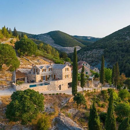 New Villa Ani! Traditional And Luxurious 4-Bedroom Villa With Heated Pool And Sea Views Postira Luaran gambar